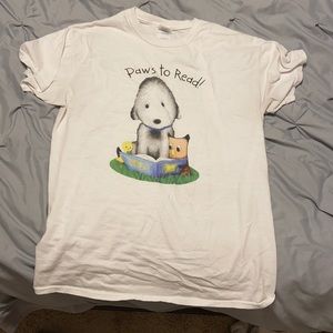Paws To Read t-shirt